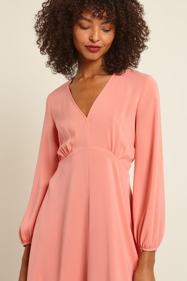 Abito in cady fluido Fashion Market - 3