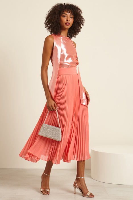 Top smanicato in lamè Fashion Market