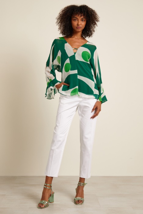 Blusa in georgette Fashion Market