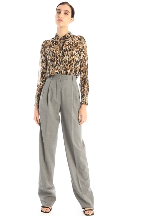 Blusa in georgette di seta Fashion Market