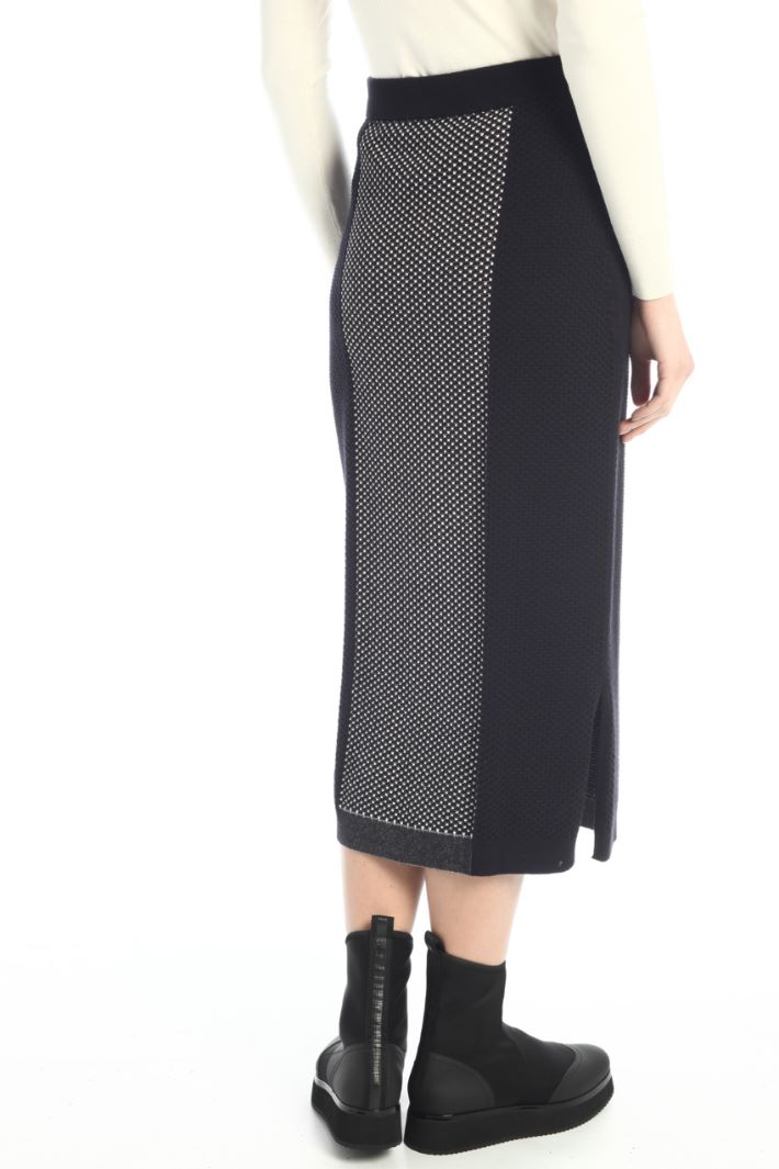 Gonna longuette in maglia Fashion Market - 4