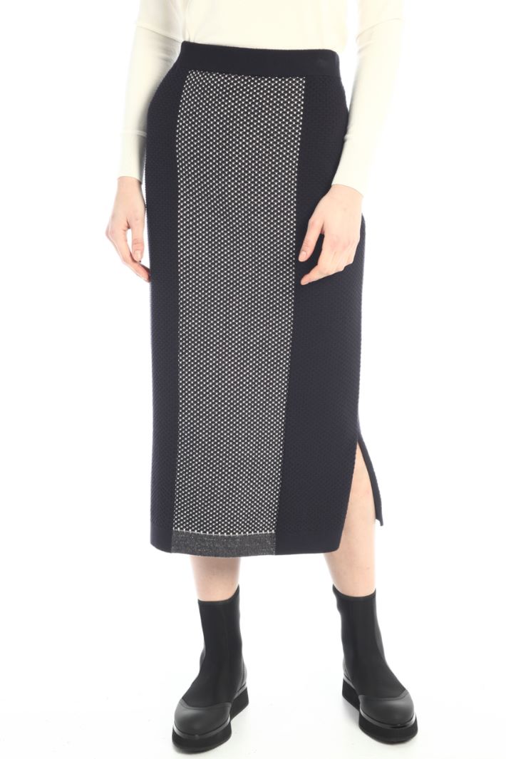Gonna longuette in maglia Fashion Market - 2