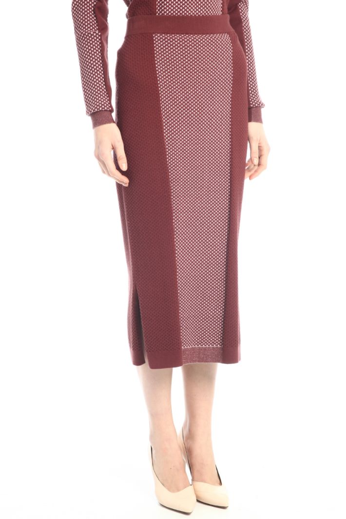 Gonna longuette in maglia Fashion Market - 2