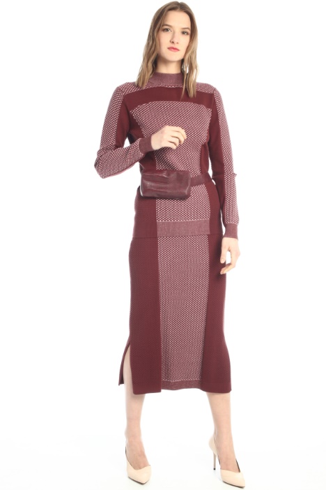 Gonna longuette in maglia Fashion Market