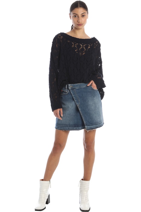 Maglia over traforata Fashion Market