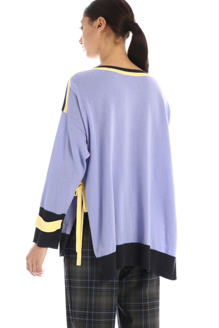 Maglia ampia in misto lana Fashion Market - 4