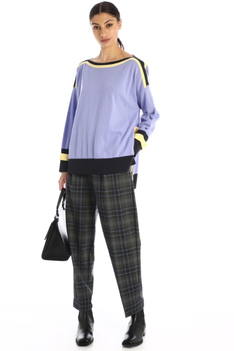 Maglia ampia in misto lana Fashion Market