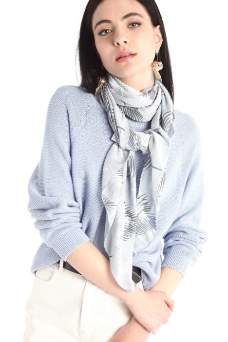 Stola in cotone e seta Fashion Market