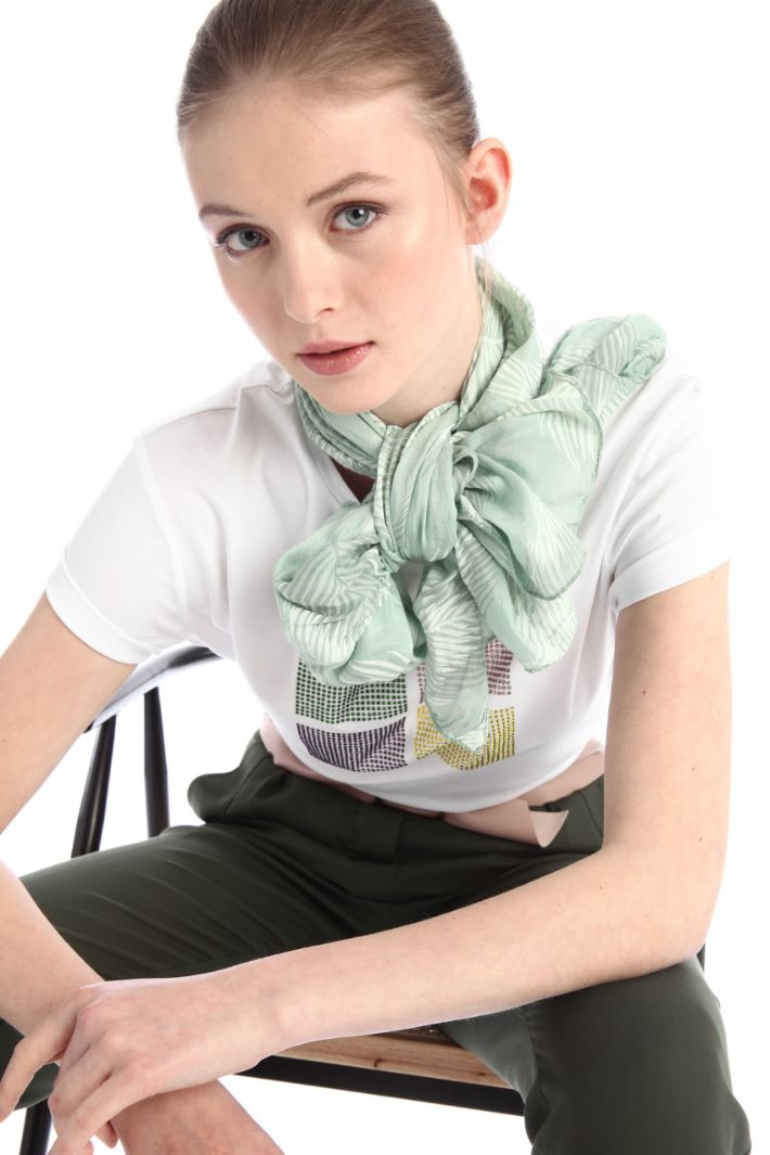 Stola in cotone e seta Fashion Market