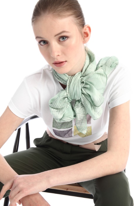 Stola in cotone e seta Fashion Market