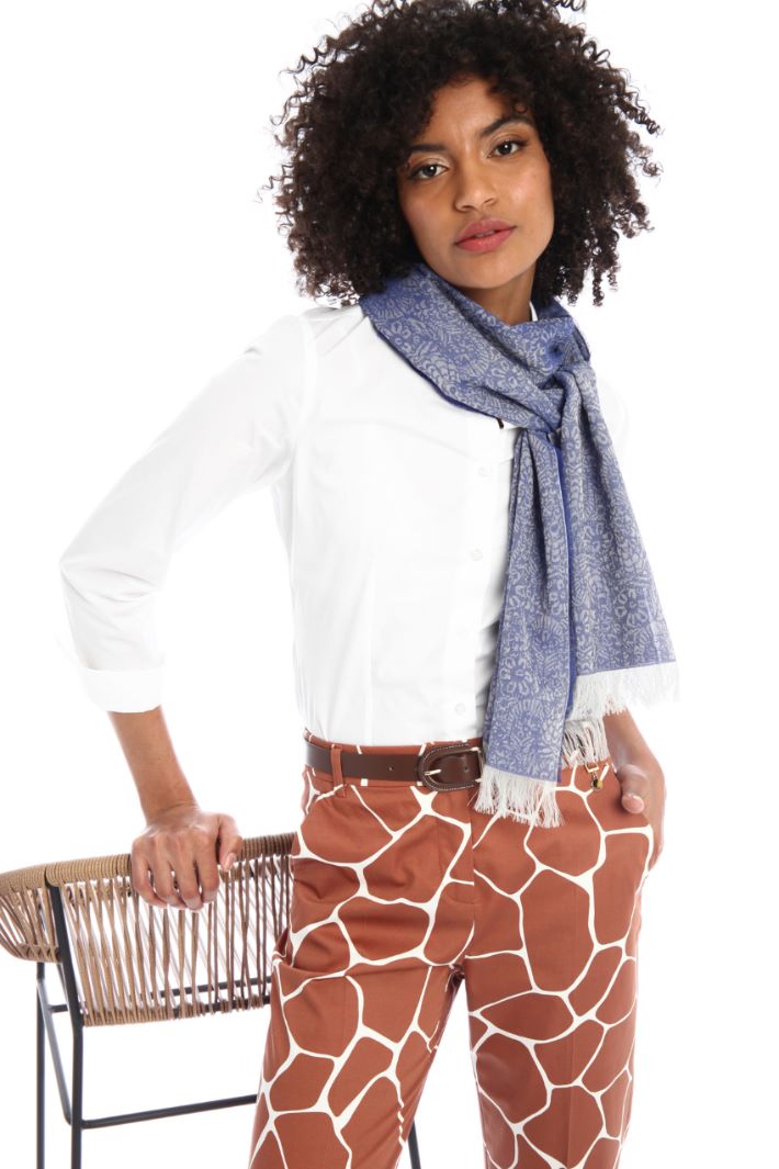 Stola in jacquard di cotone Fashion Market