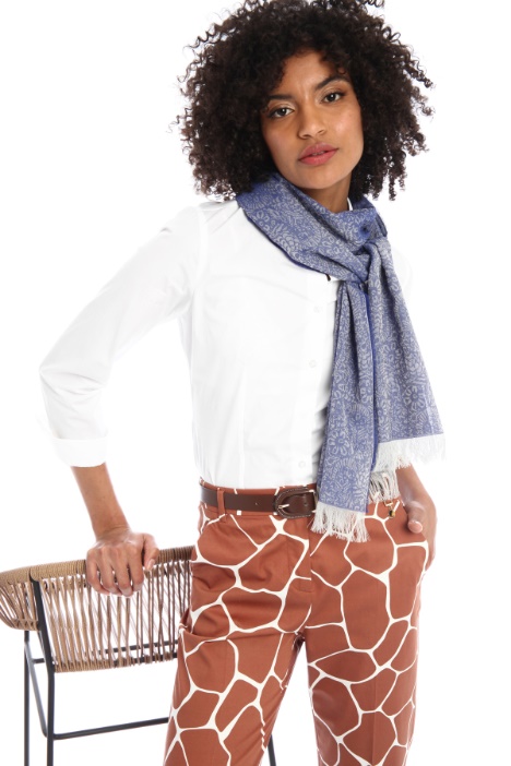 Stola in jacquard di cotone Fashion Market
