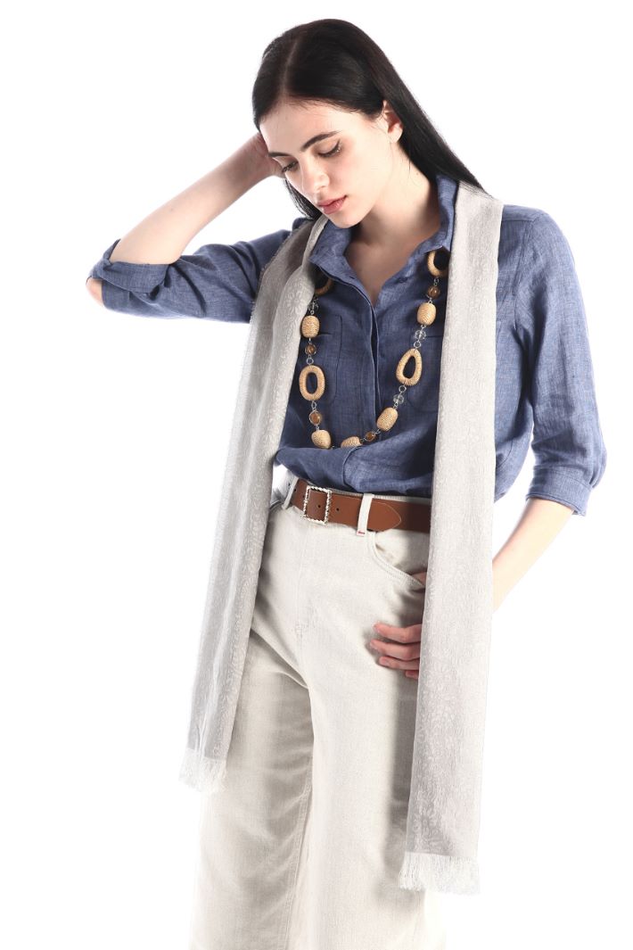 Stola in jacquard di cotone Fashion Market - 2