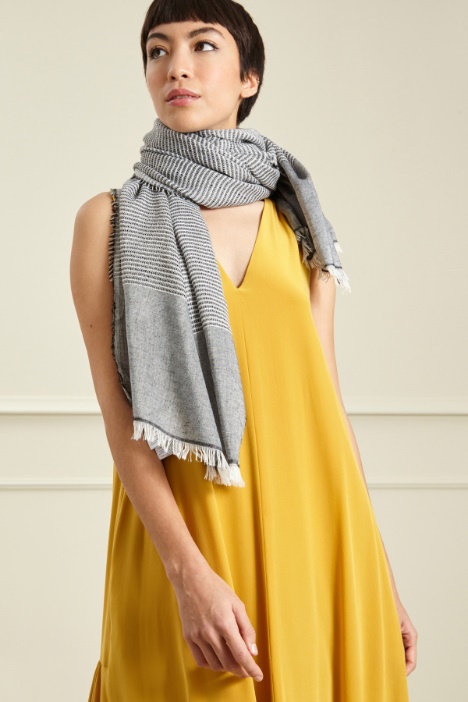 Sciarpa in misto viscosa lamè Fashion Market