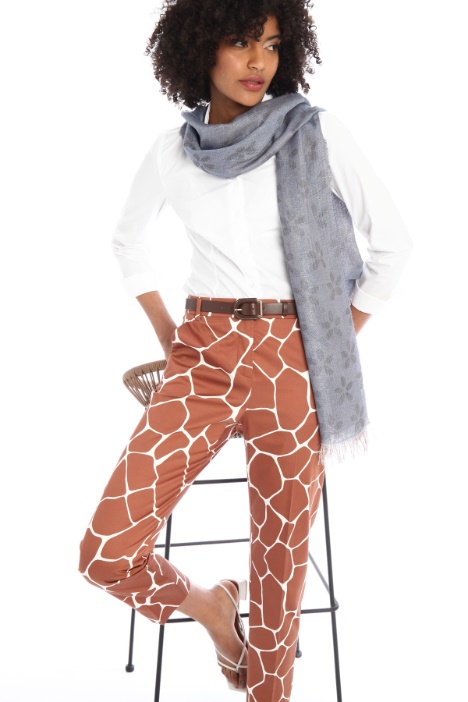 Stola in viscosa jacquard Fashion Market