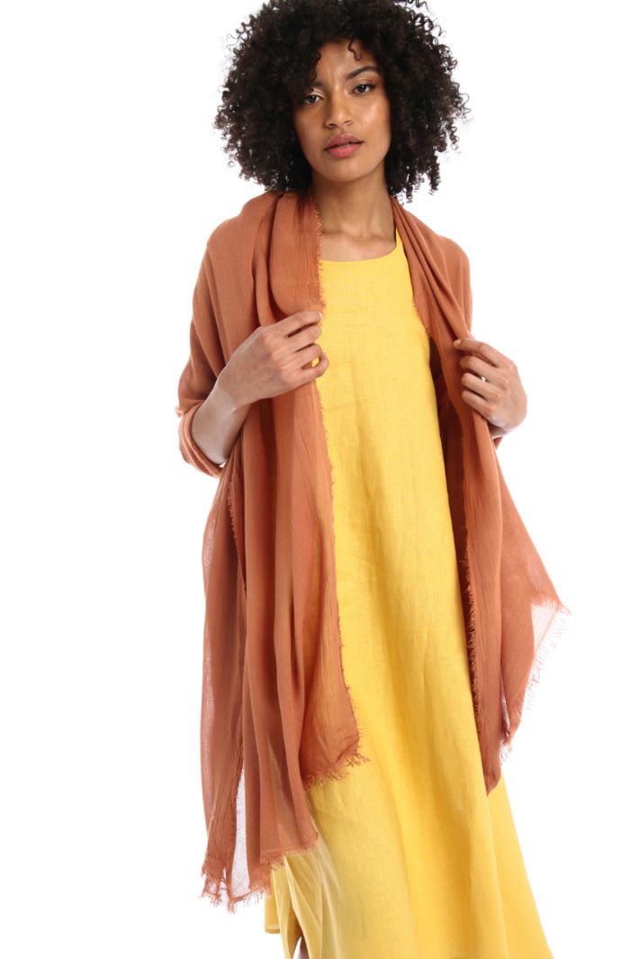 Stola con bordi sfrangiati Fashion Market - 3