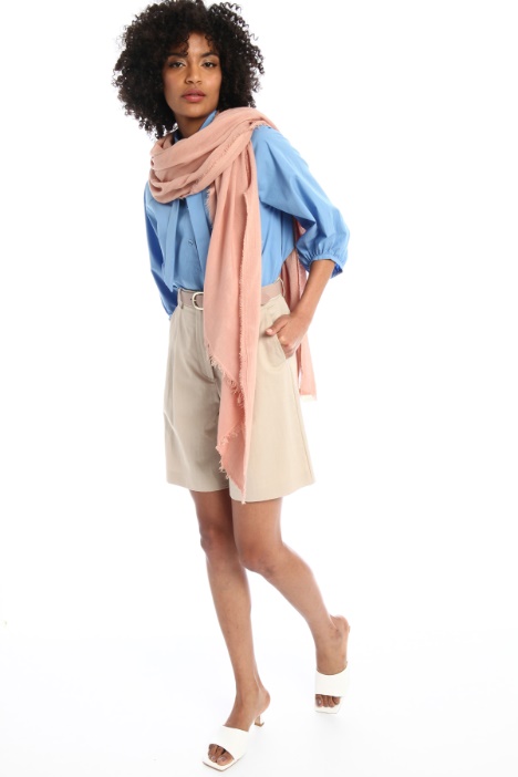 Stola con bordi sfrangiati Fashion Market