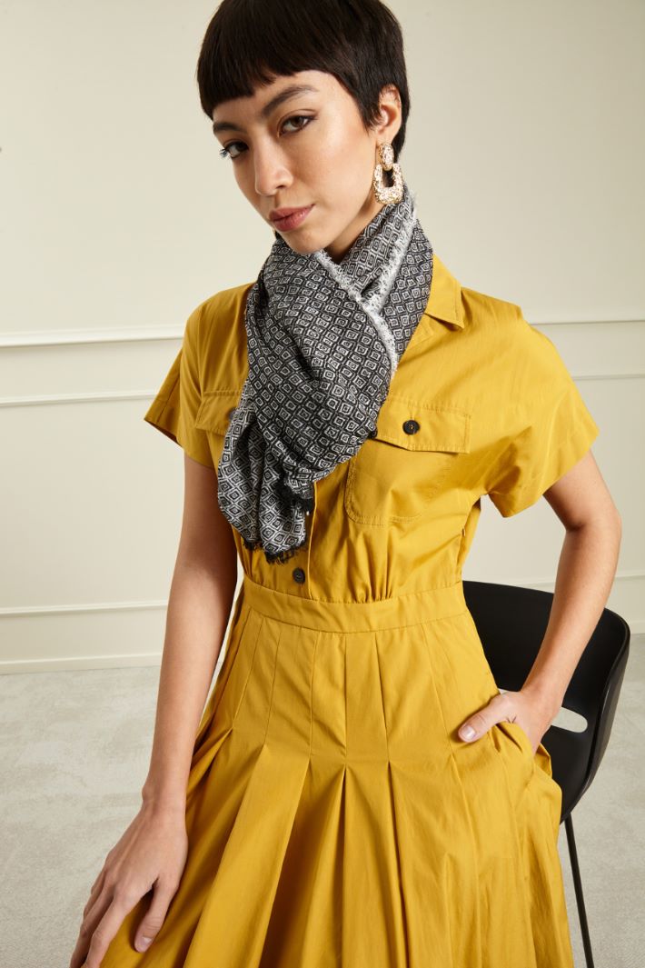 Stola jacquard - NERO - Fashion Market - 2