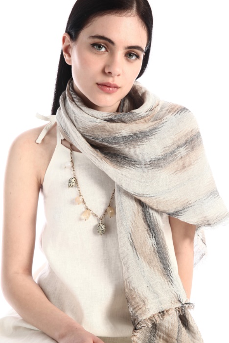Sciarpa in jacquard di cotone  Fashion Market