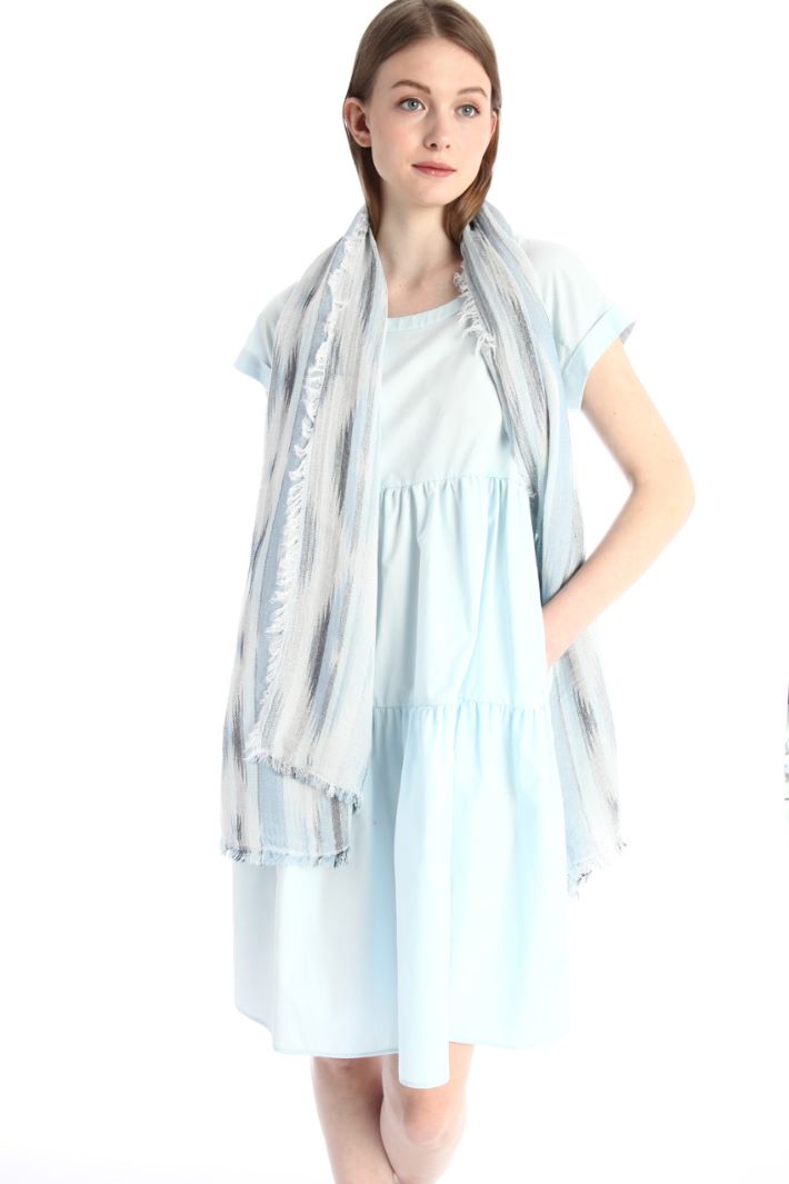 Sciarpa in jacquard di cotone  Fashion Market - 2