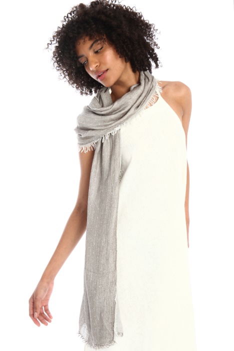 Sciarpa in jacquard di viscosa Fashion Market