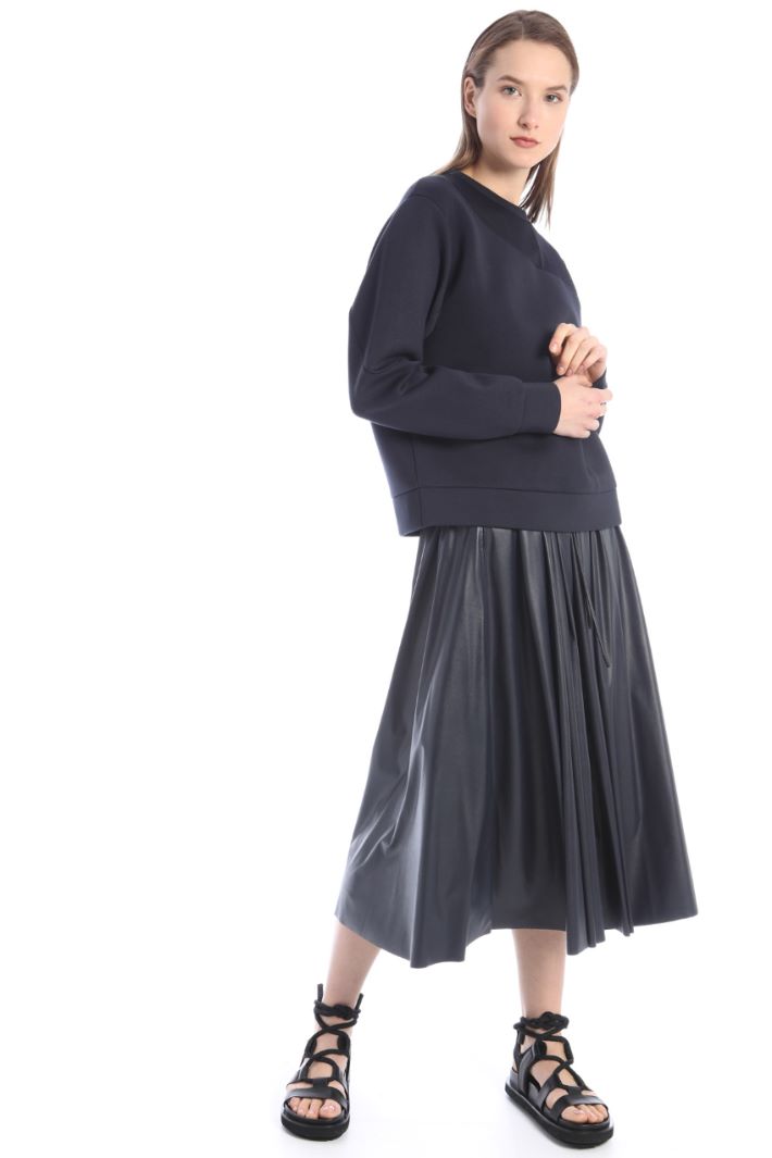 Set due pezzi abito e felpa - BLU NOTTE - Fashion Market