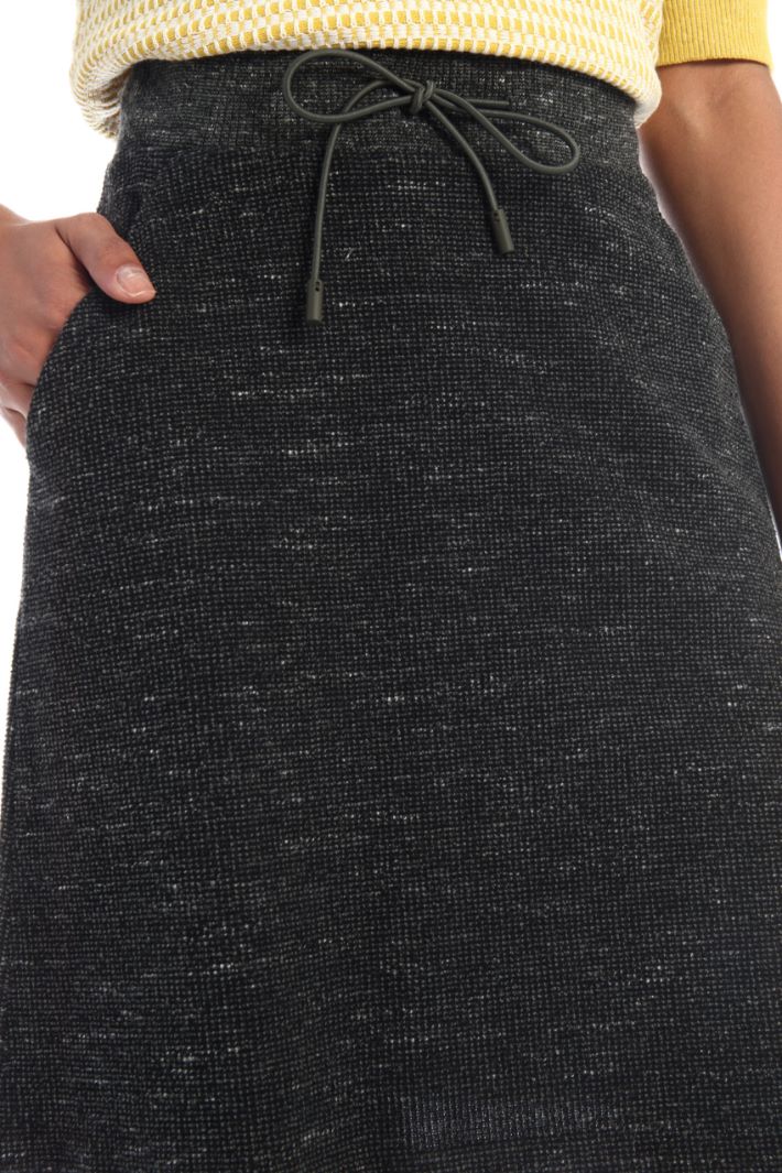 Gonna corta effetto tweed Fashion Market - 3