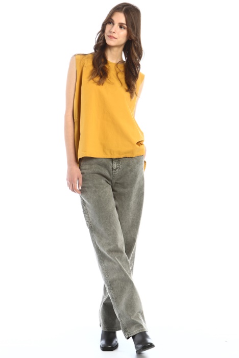 Top in jersey con coulisse Fashion Market