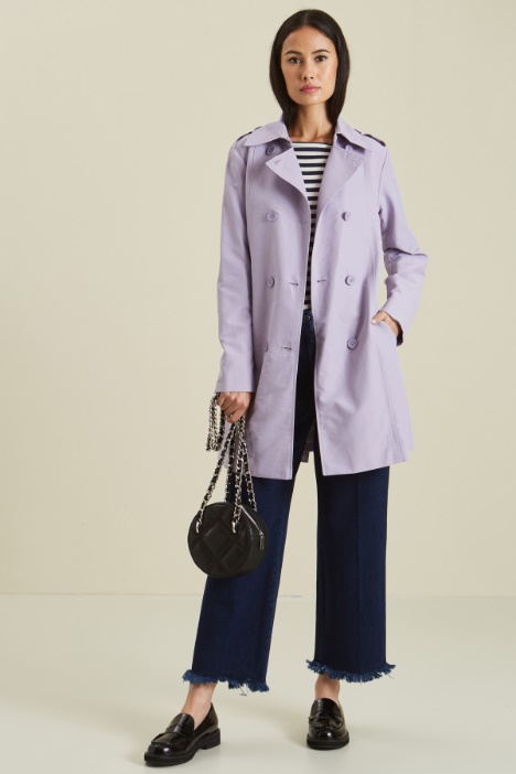 Trench in faille Fashion Market