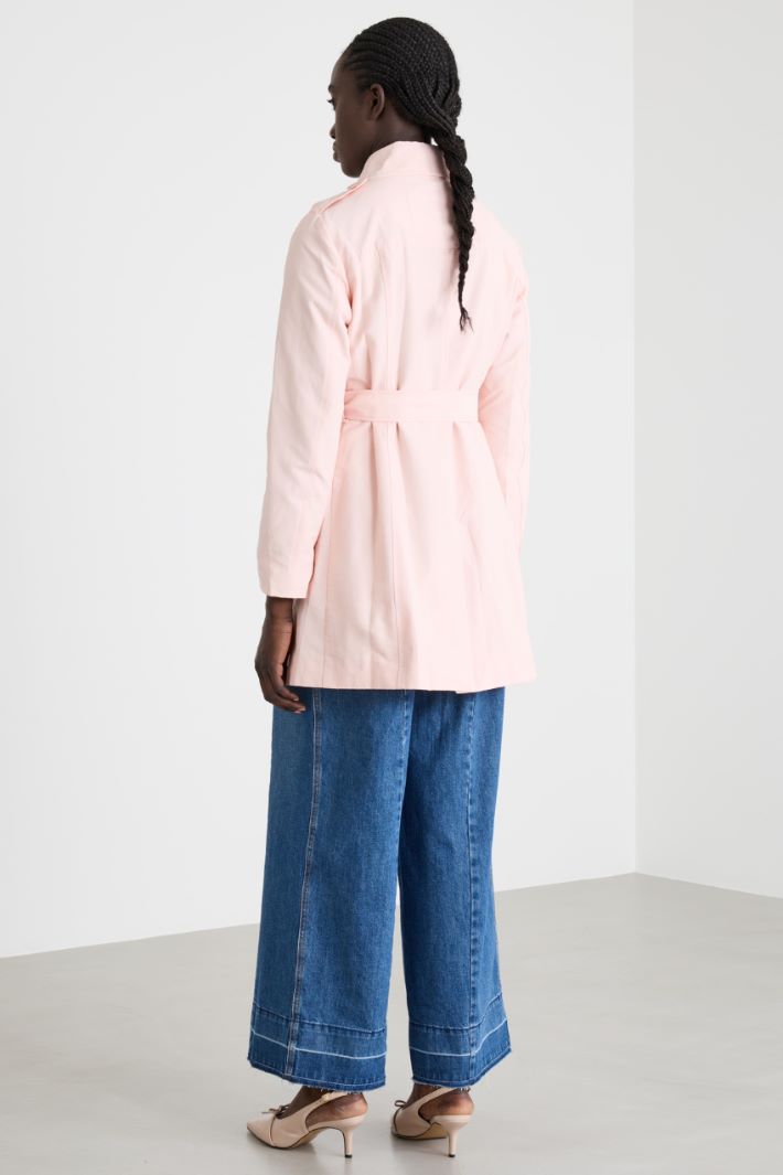 Trench in faille - ROSA - Fashion Market - 4