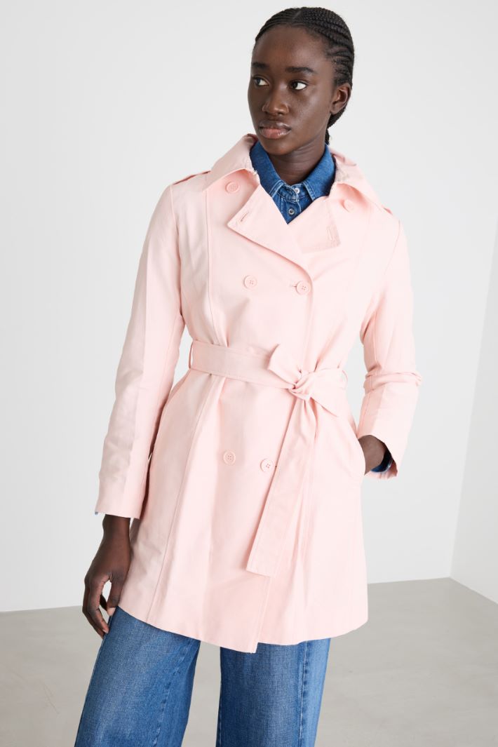 Trench in faille - ROSA - Fashion Market - 2