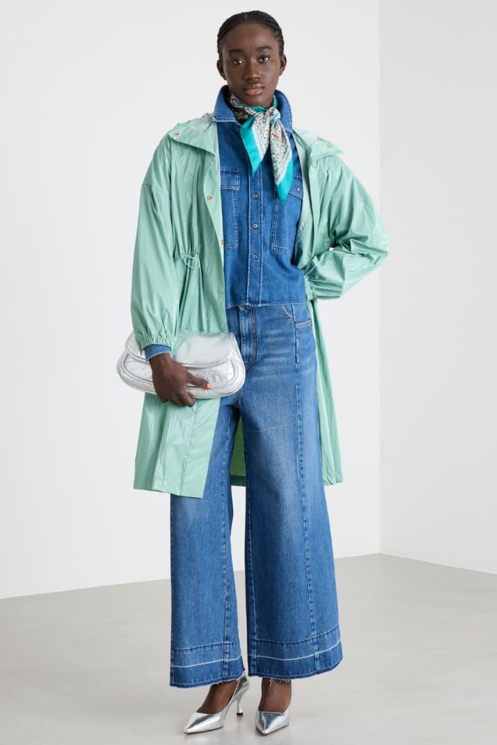 Parka over - VERDE - Fashion Market