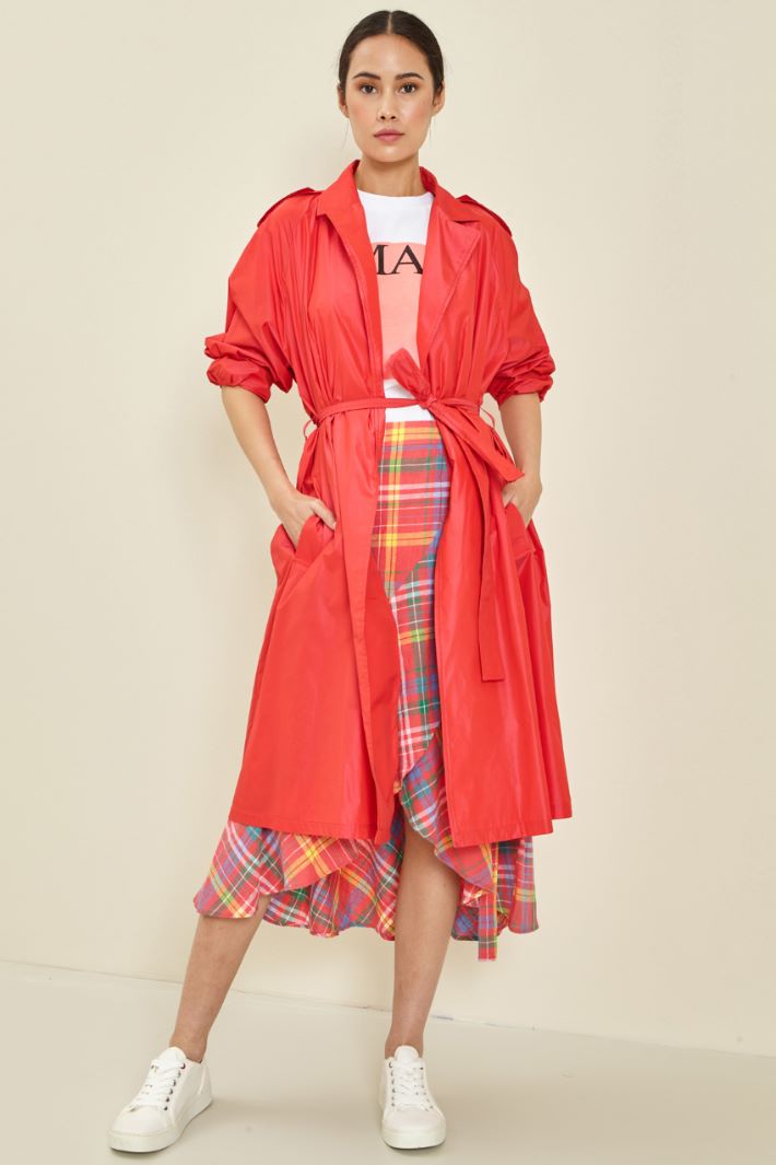 Trench in taffetà antigoccia Fashion Market