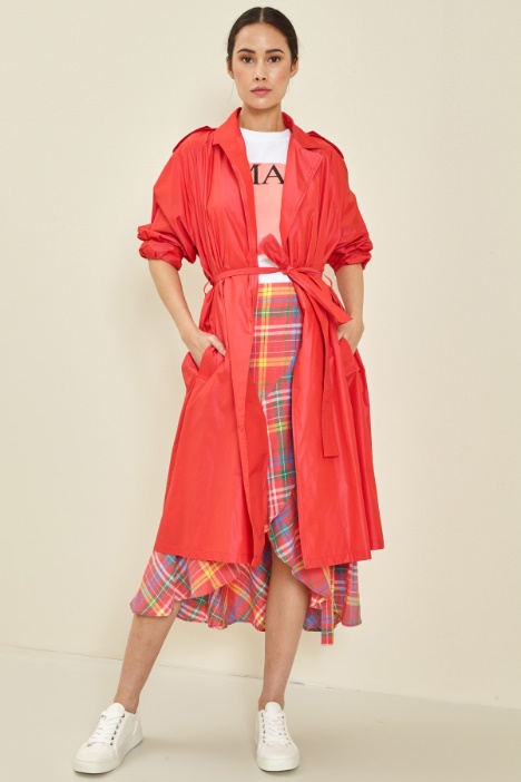 Trench in taffetà antigoccia Fashion Market