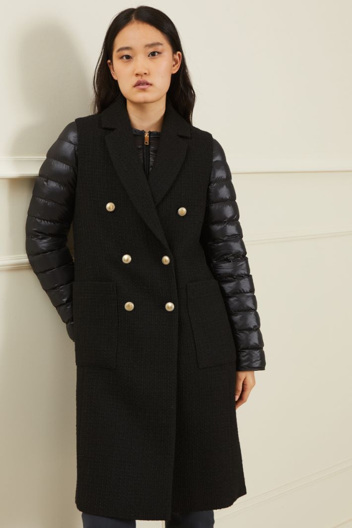 Giaccone a due pezzi - NERO - Fashion Market - 3