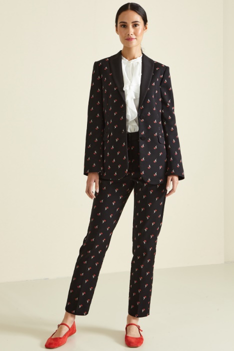 Blazer in jersey jacquard Fashion Market