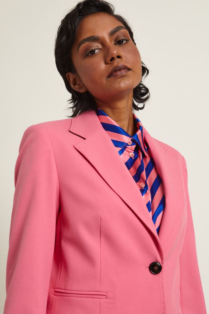 Blazer a due bottoni  - ROSA ACCESO - Fashion Market - 3
