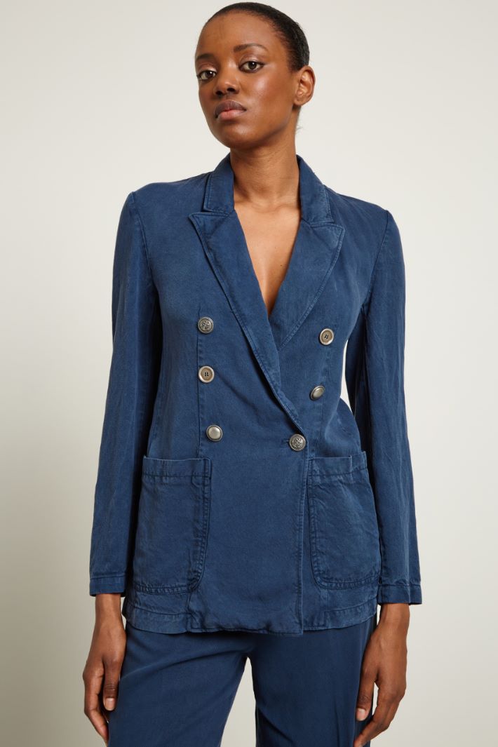 Blazer doppiopetto destrutturato Fashion Market - 2