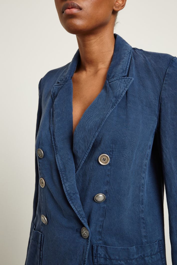 Blazer doppiopetto destrutturato Fashion Market - 3