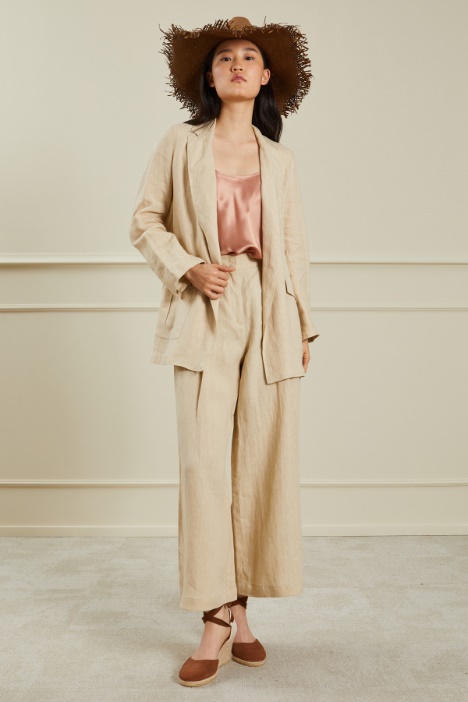 Blazer in puro lino Fashion Market