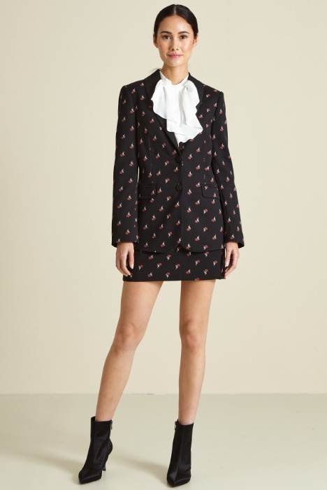 Minigonna in jersey jacquard Fashion Market