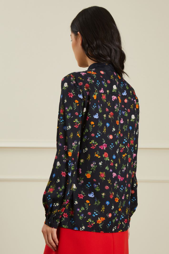 Camicia in twill di viscosa Fashion Market - 4