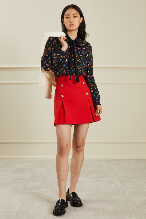 Camicia in twill di viscosa Fashion Market