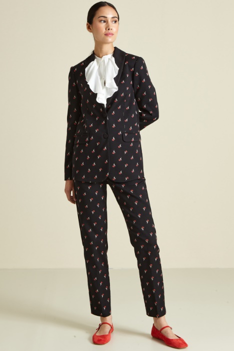 Pantaloni in jersey jacquard Fashion Market