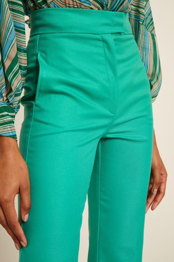 Pantaloni con piega Fashion Market - 3