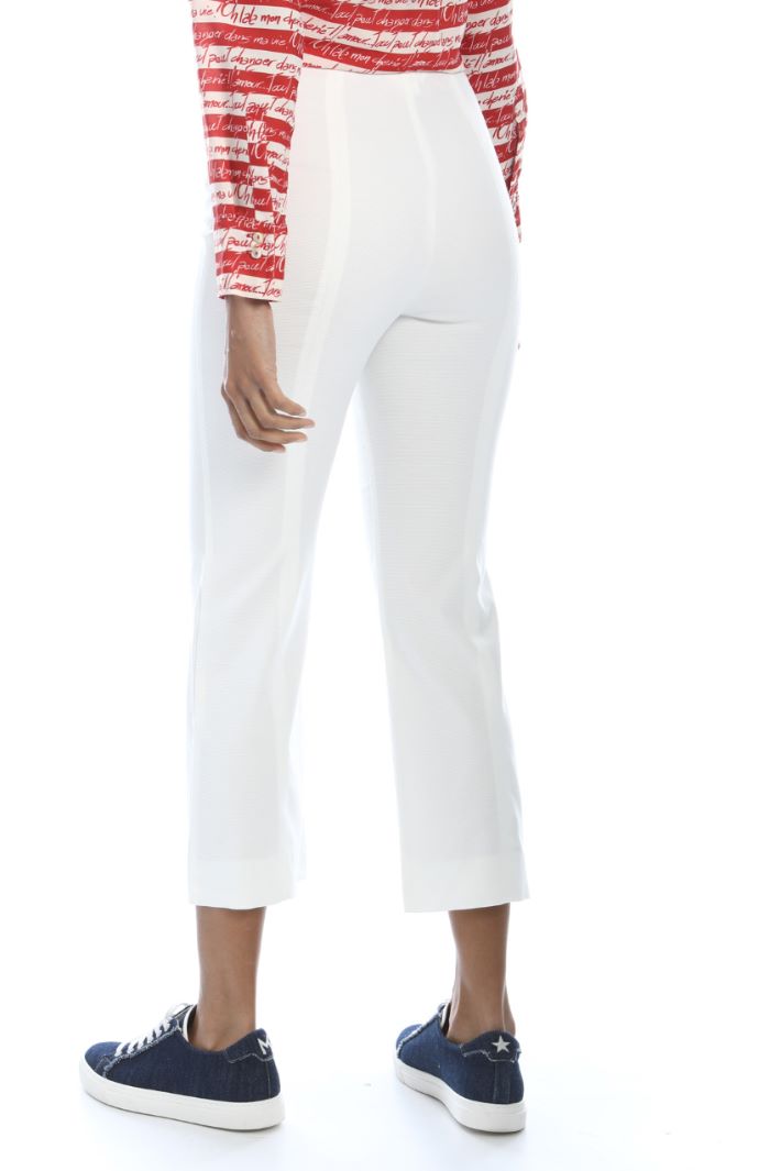 Pantaloni a trombetta - BIANCO - Fashion Market - 4