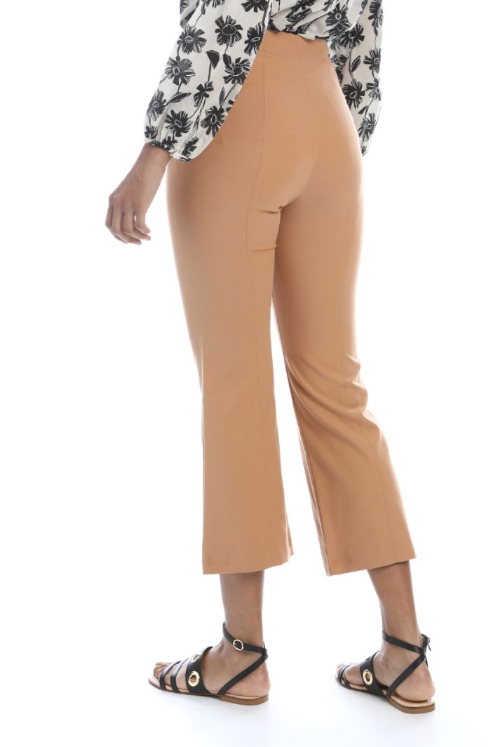 Pantaloni a trombetta - NOCCIOLA - Fashion Market - 4