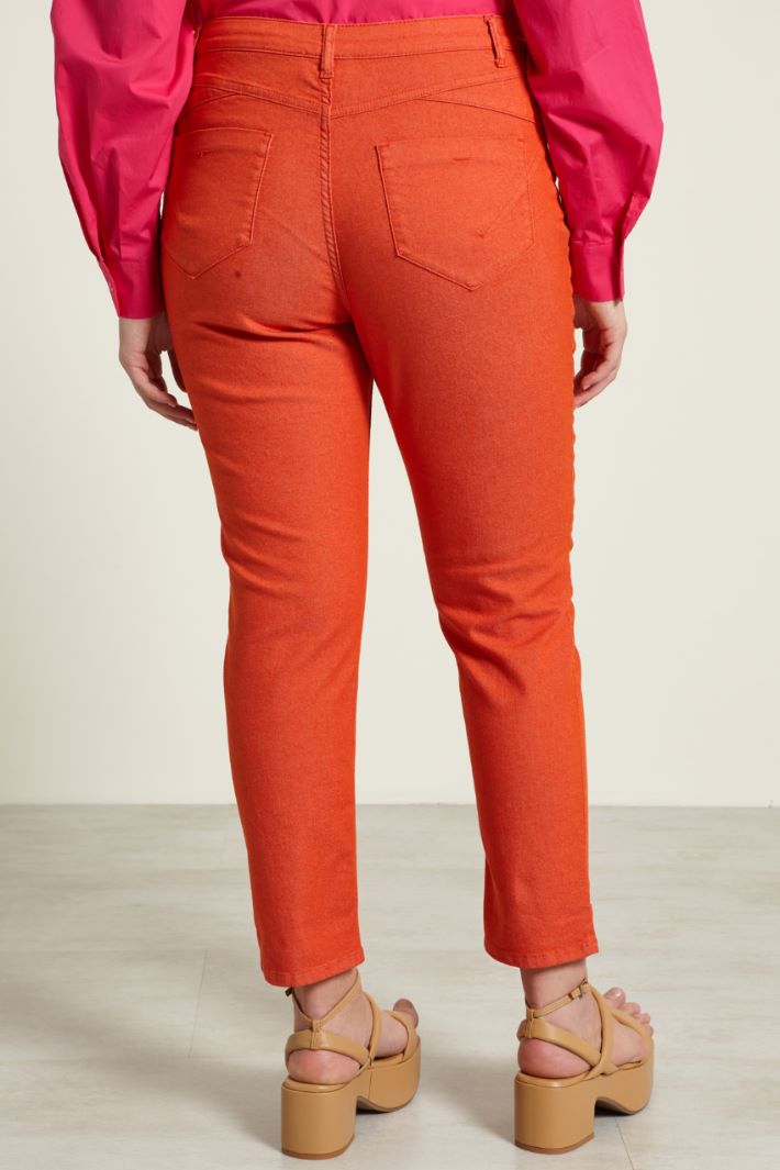 Pantaloni slim cinque tasche Fashion Market - 4