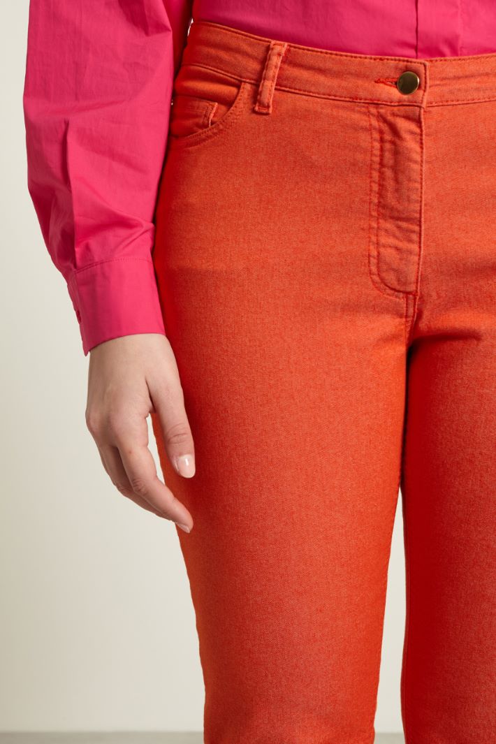 Pantaloni slim cinque tasche Fashion Market - 3