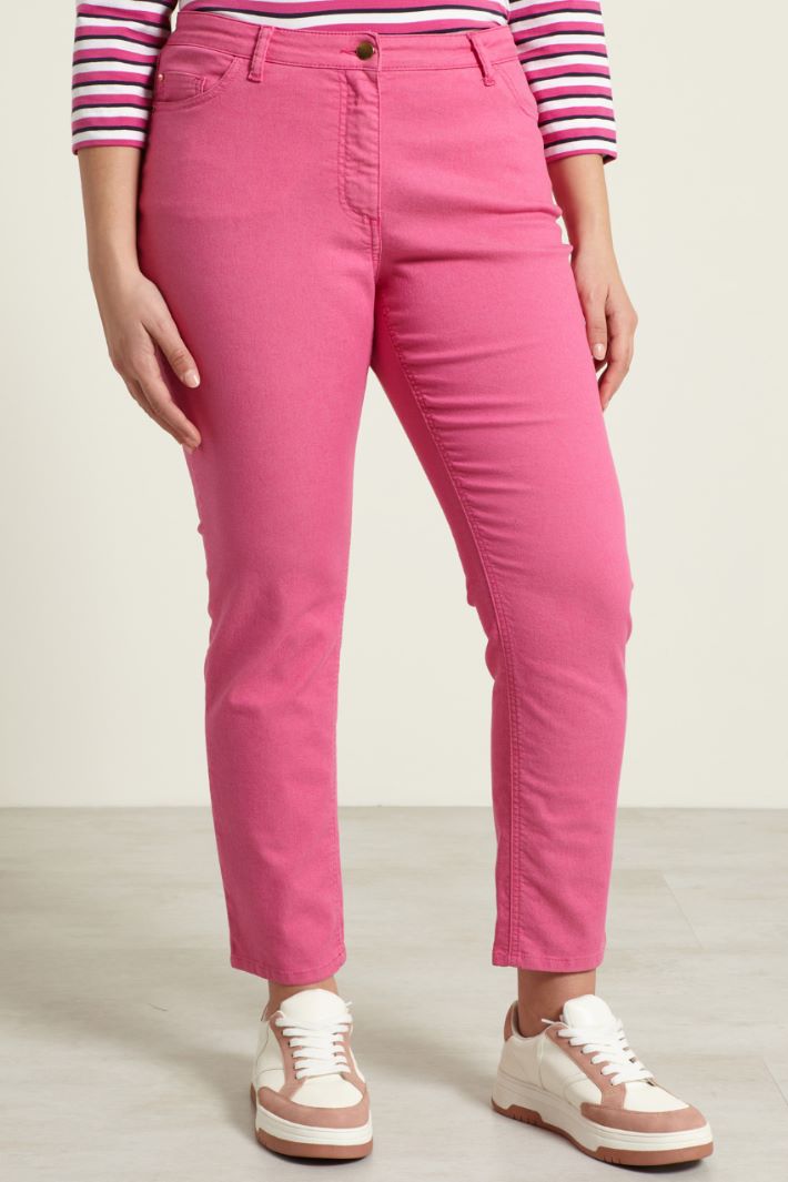 Pantaloni slim cinque tasche Fashion Market - 2